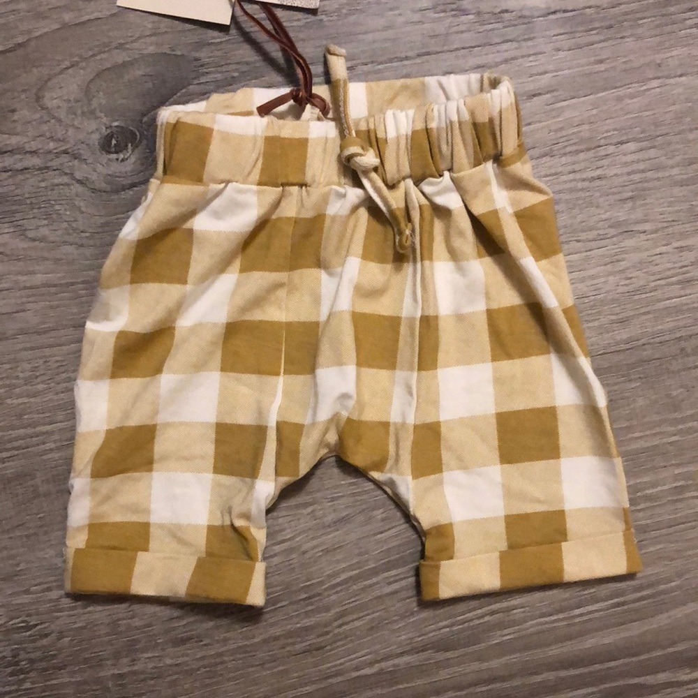 Kate Quinn Bamboo gingham shorts